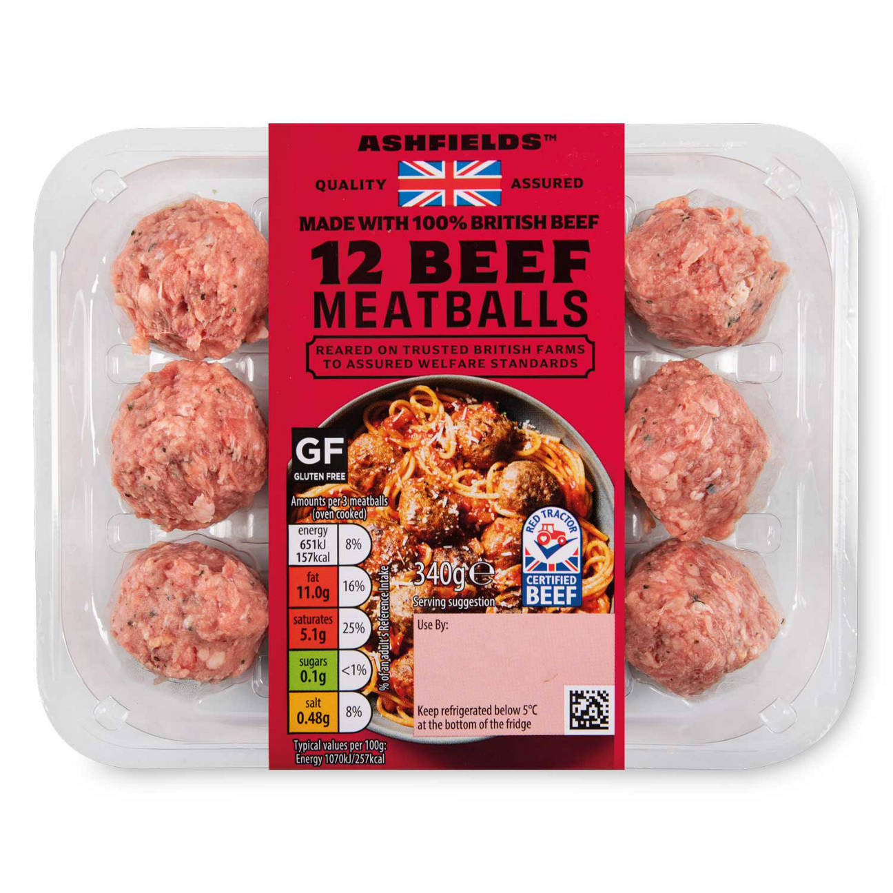 British Beef Meatballs 12 Pack | ALDI UK